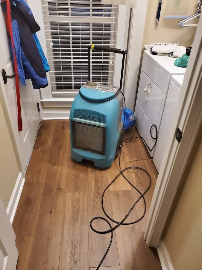Commercial dehumidifier deployed for Flood Damage Cleanup in Sheboygan